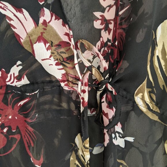 Walter Baker NWT Tulum Caftan Floral Swim Coverup Kimono One Size - Picture 5 of 9